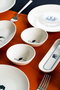 Hermia Set de Desayuno Origami 16 Multicolor